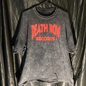 Death Row Records T Shirt Size XL